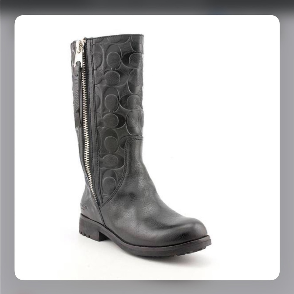 Coach ‘Valentine' Leather Boot